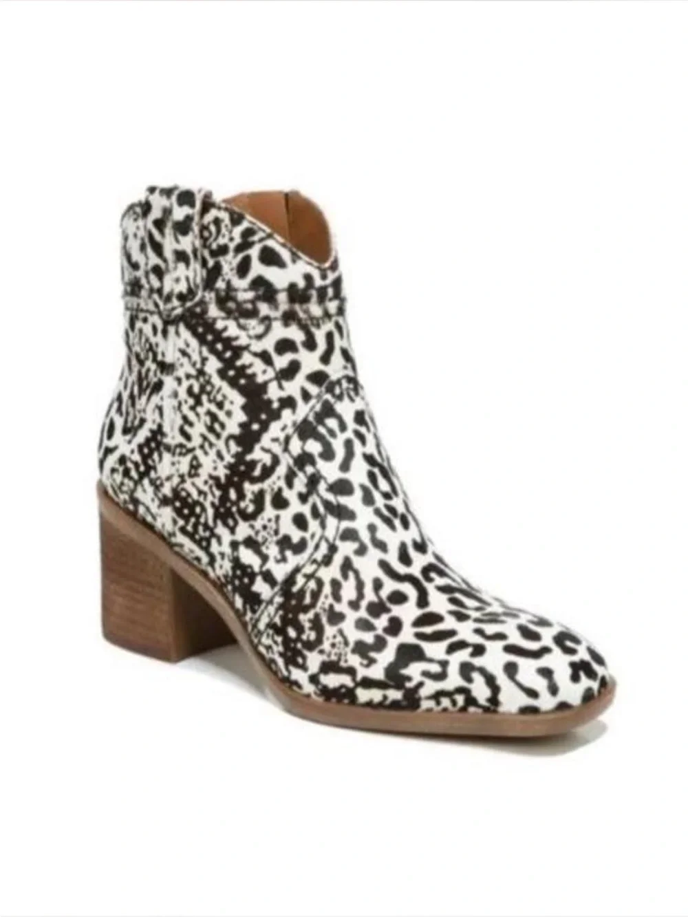 Zodiac Lennon Genuine Calf Hair Western Bootie